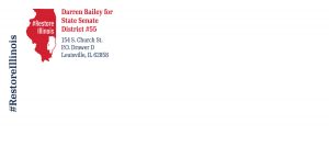 State Senator - Legal Envelope